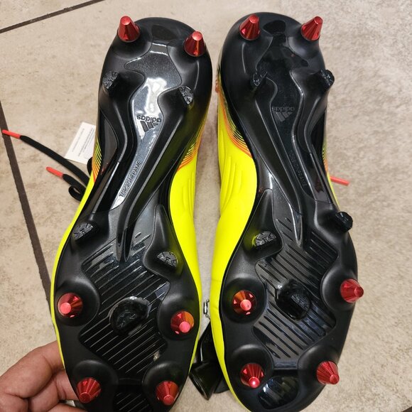 Adidas Copa Sense.1 SG \'Game Data Pack\' Soccer Cleats Solar Yellow GY8935 Sz 7.5 main image 6